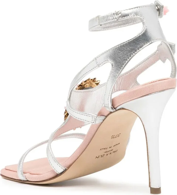 Postino 95mm charm-strap sandals - Image 3