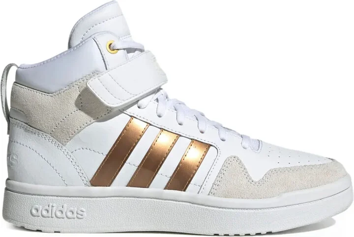 Postmove Mid "White/Gold" sneakers