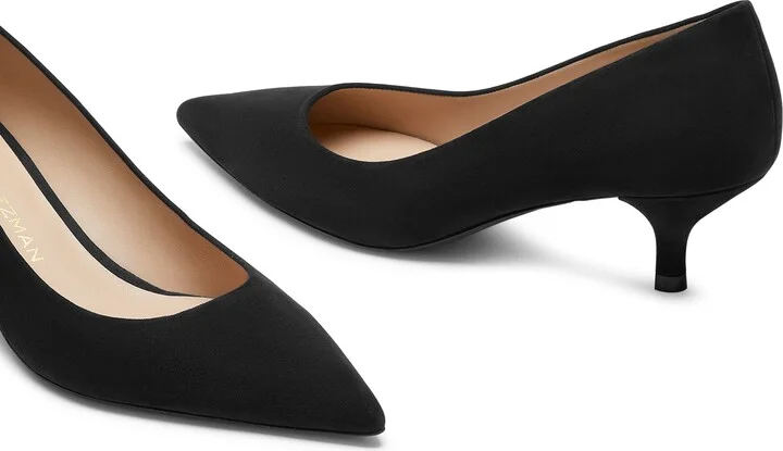 Power Pointed Toe Kitten Heel Pump - Image 9