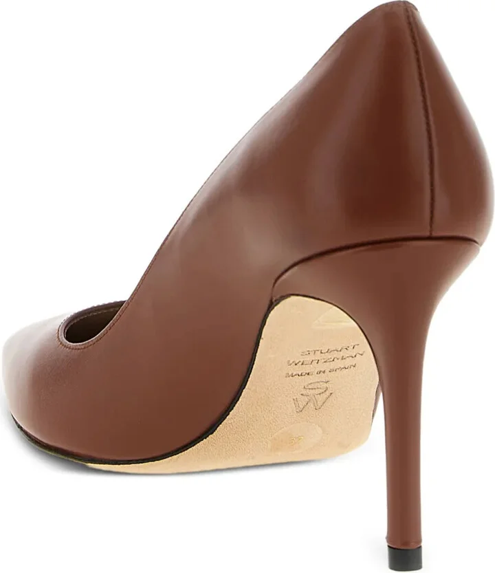 Power pointed-toe leather pumps - Image 3