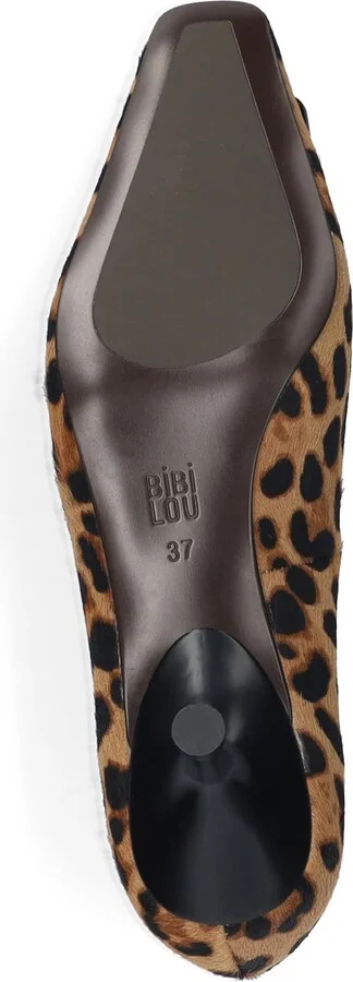 Poznan Genuine Calf Hair Buckle Pump - Image 6