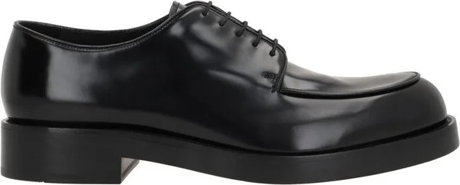 Prada Almond Toe Derby Shoes