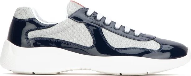 Prada America's Cup Lace-Up Sneakers