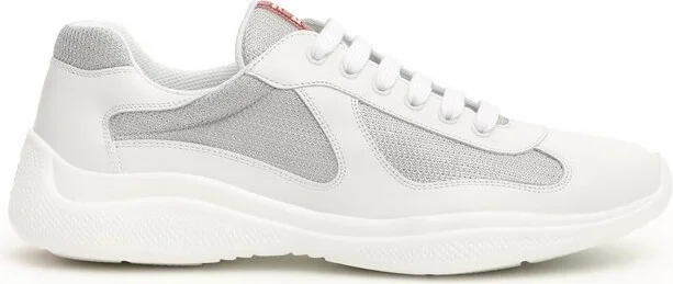 Prada America's Cup Lace-Up Sneakers