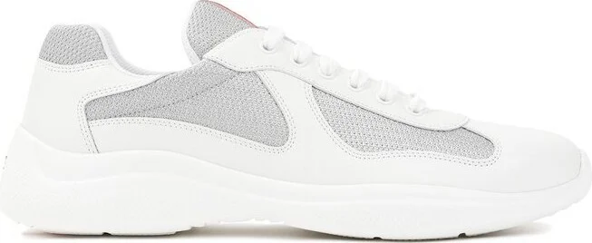 Prada America's Cup Lace-Up Sneakers