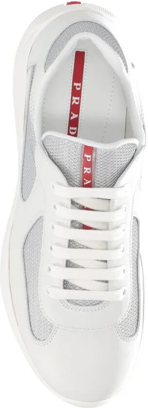 Prada America'S Cup Low-Top Sneakers - Image 4