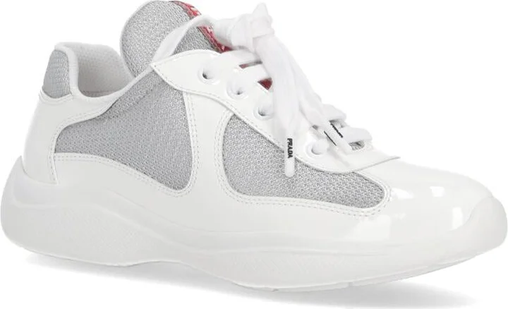 Prada America'S Cup Low-Top Sneakers - Image 2