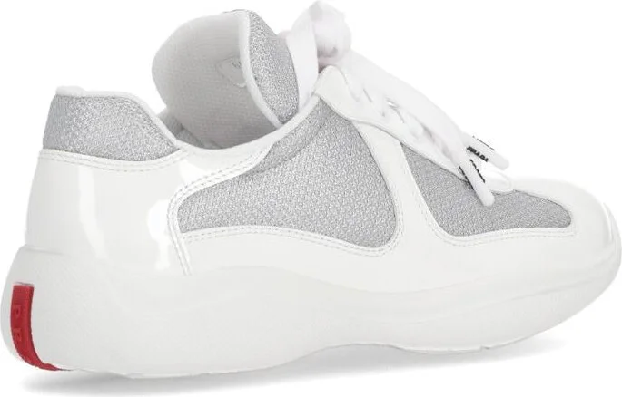Prada America'S Cup Low-Top Sneakers - Image 3