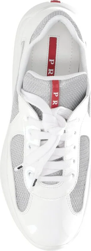 Prada America'S Cup Low-Top Sneakers - Image 4