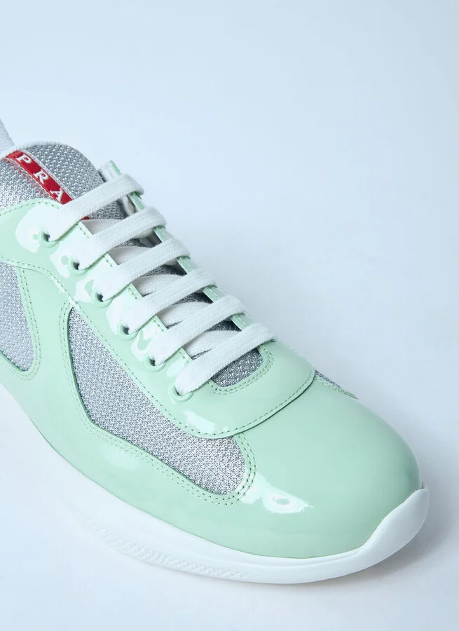 Prada America's Cup Sneakers - Man Sneakers Green Uk - 12 - Image 3