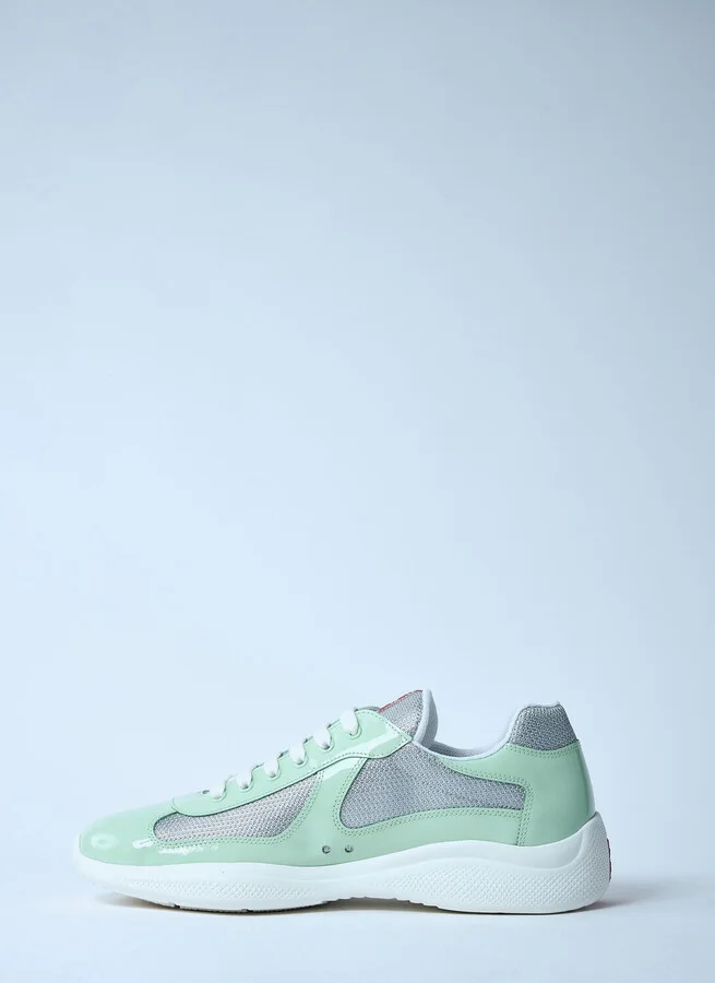 Prada America's Cup Sneakers - Man Sneakers Green Uk - 12 - Image 4