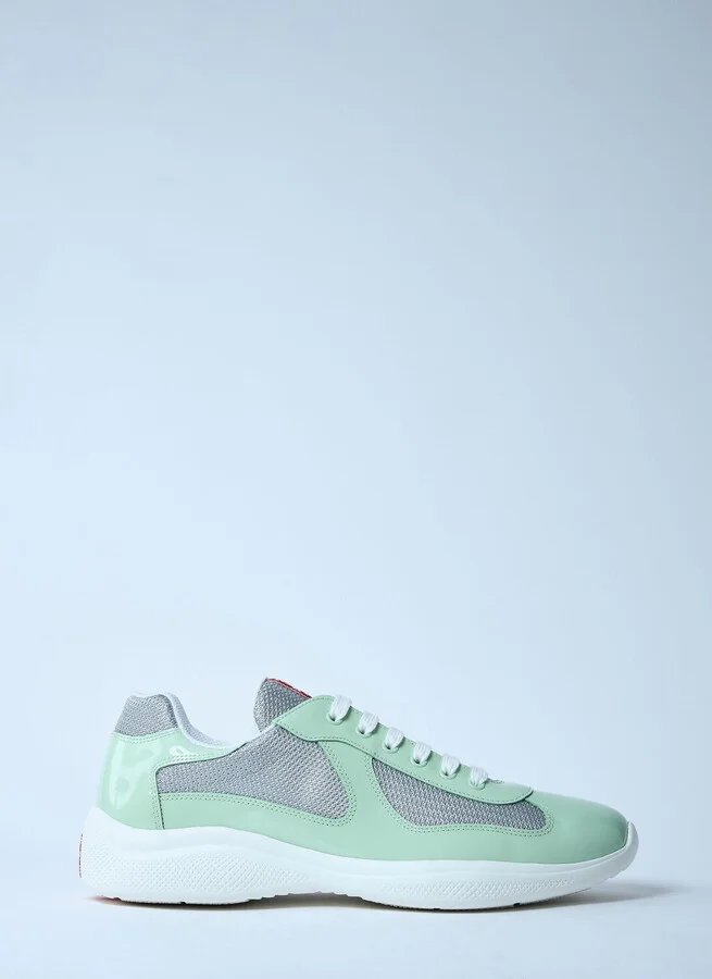 Prada America's Cup Sneakers - Man Sneakers Green Uk - 12