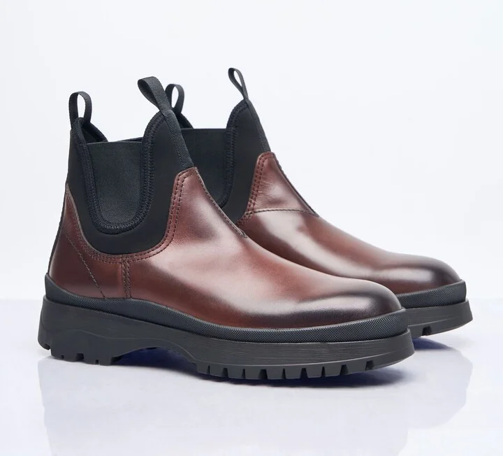Prada Blixxen Boots - Man Boots Brown Uk - 11 - Image 3