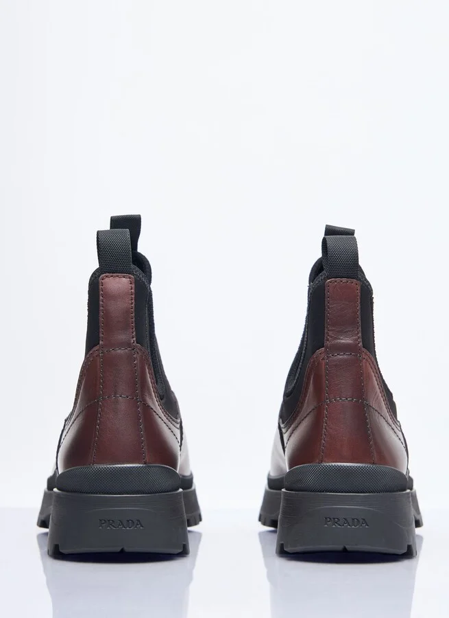 Prada Blixxen Boots - Man Boots Brown Uk - 11 - Image 5