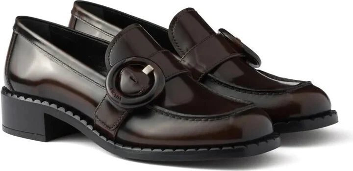 Prada Brushed Fume Shoes - Image 2