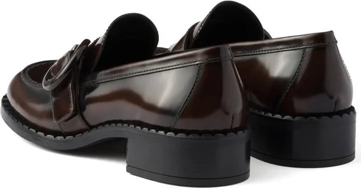 Prada Brushed Fume Shoes - Image 3