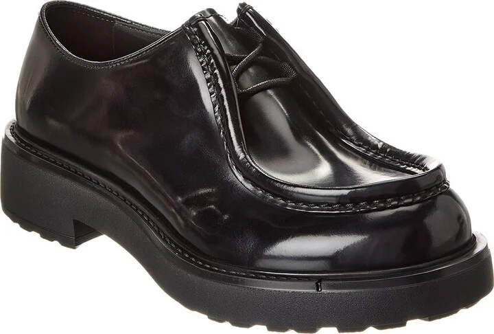 Prada Brushed Leather Oxford