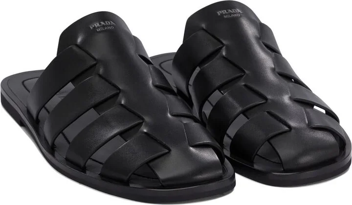 Prada Cage Mules - Image 2