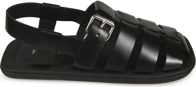 Prada Caged Strap Sandals