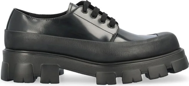 Prada Chunky Lace-Up Derby Shoes