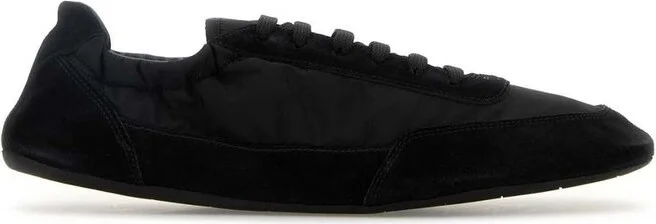 Prada Collapse Lace-Up Sneakers