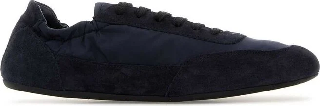 Prada Collapse Lace-Up Sneakers