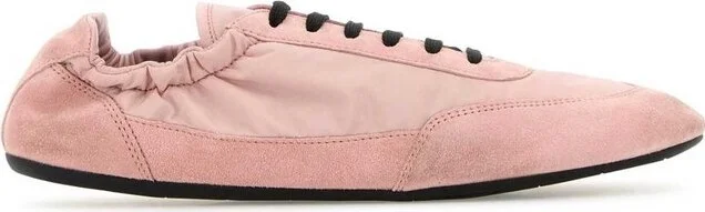 Prada Collapse Lace-Up Sneakers