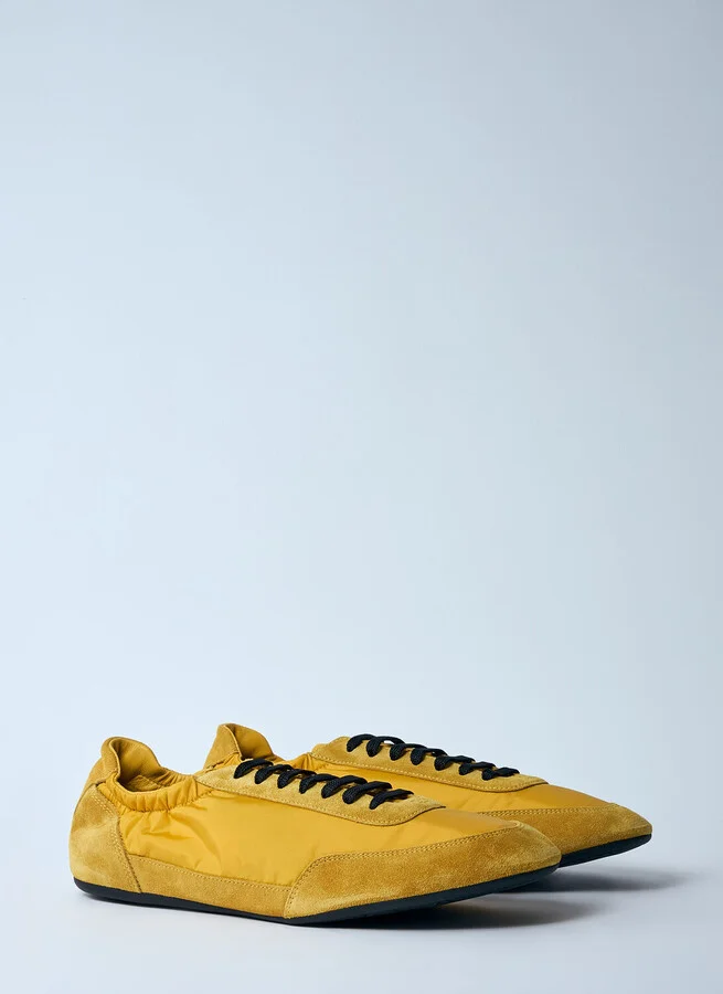 Prada Collapse Re-nylon And Suede Sneakers - Man Sneakers Brown Uk - 08 - Image 2