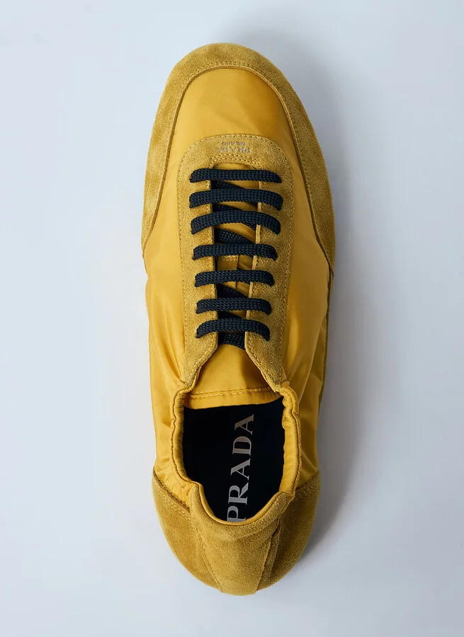 Prada Collapse Re-nylon And Suede Sneakers - Man Sneakers Brown Uk - 08 - Image 5