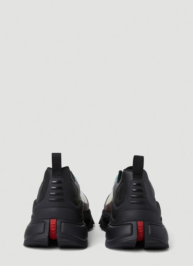 Prada Collision Cross Sneakers - Man Sneakers Black Uk - 10 - Image 4