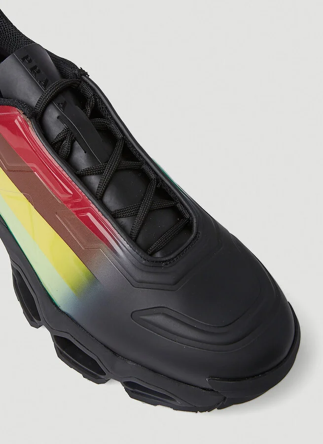 Prada Collision Cross Sneakers - Man Sneakers Black Uk - 10 - Image 5