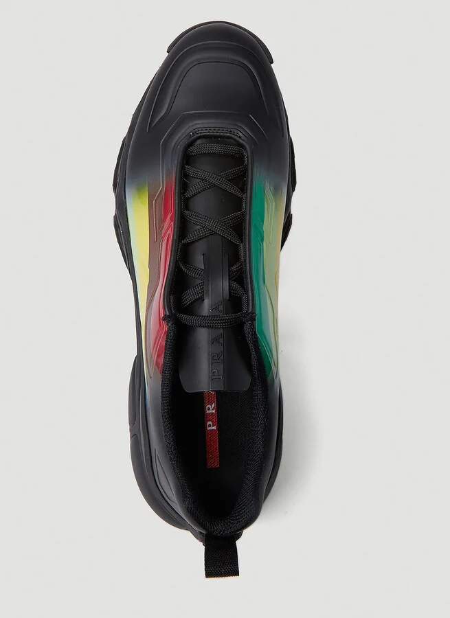 Prada Collision Cross Sneakers - Man Sneakers Black Uk - 10 - Image 7