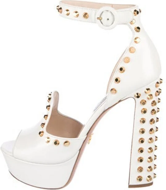 Gold, White