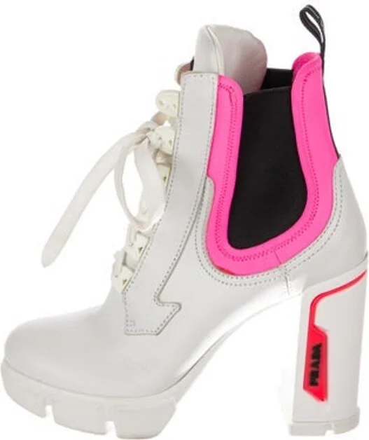 Pink, White