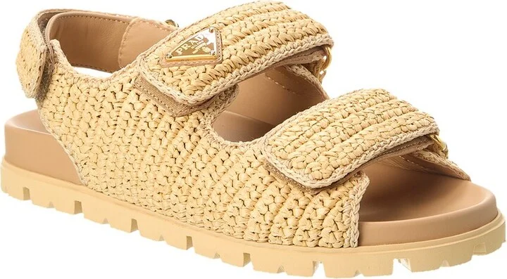 Prada Crochet Sandal