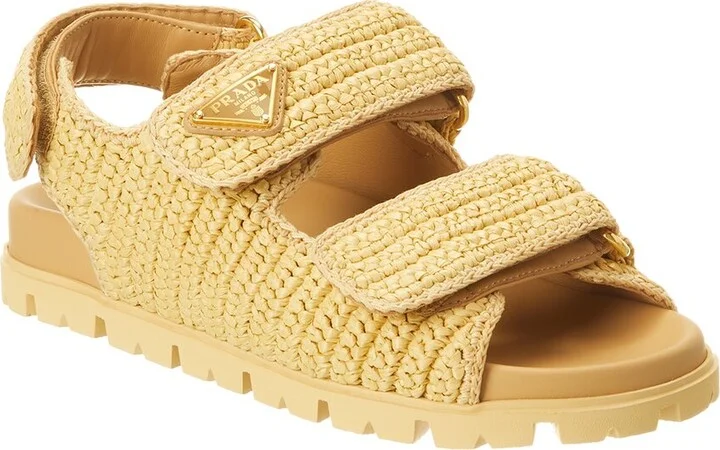 Prada Crochet Sandal