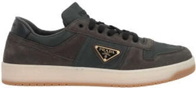 Prada Downtown Lace-Up Sneakers