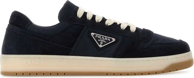 Prada Downtown Lace-Up Sneakers