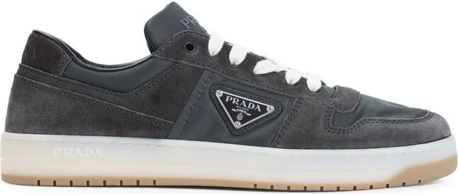 Prada Downtown Lace-Up Sneakers