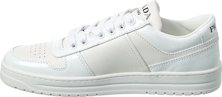 Prada Downtown Leather Sneaker - Image 2