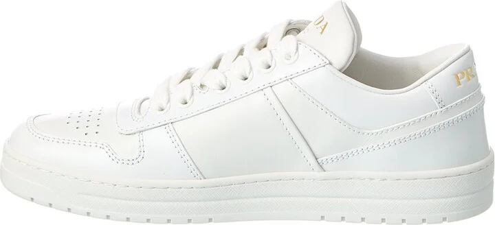 Prada Downtown Leather Sneaker - Image 2