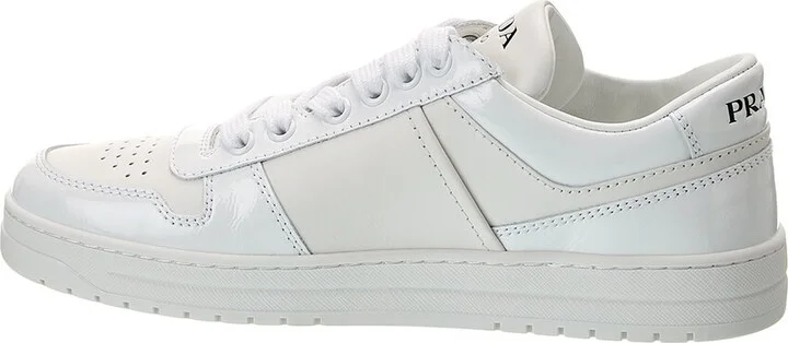 Prada Downtown Leather Sneaker - Image 2