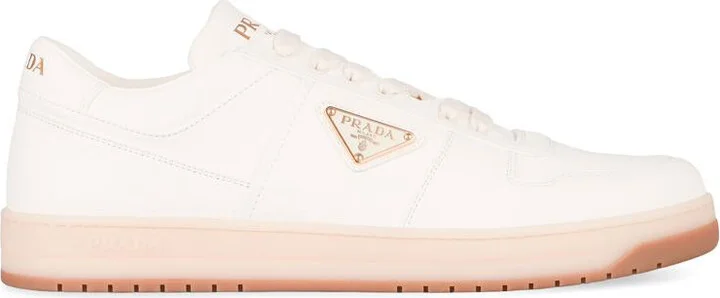 Prada Downtown Leather Sneakers