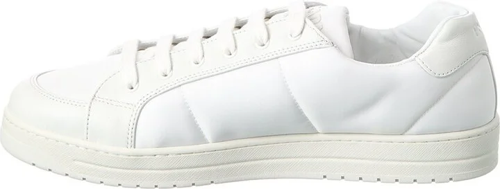 Prada Downtown Re-Nylon & Leather Sneaker - Image 2