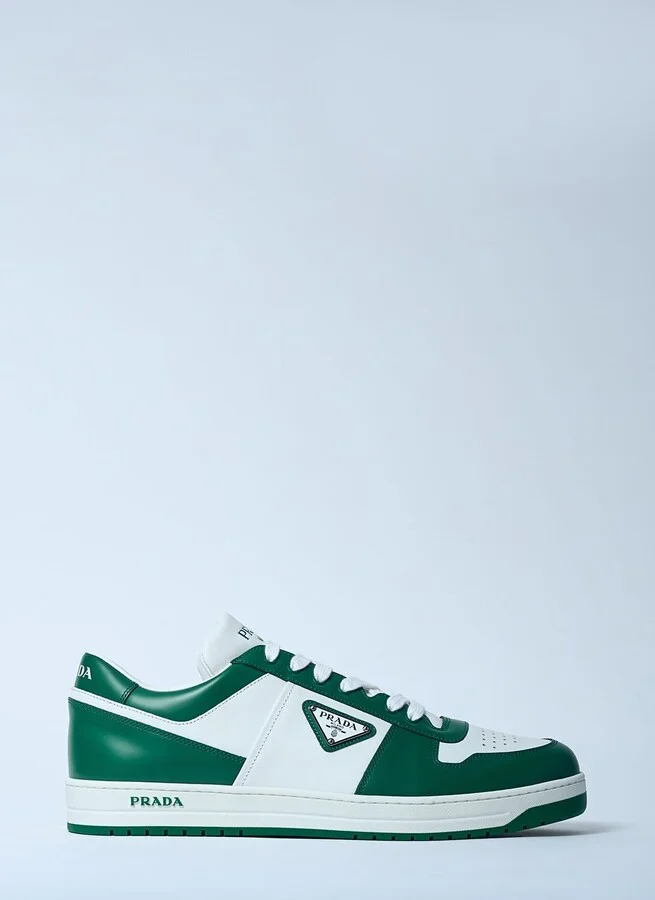 Prada Downtown Sneakers - Man Sneakers Green Uk - 12