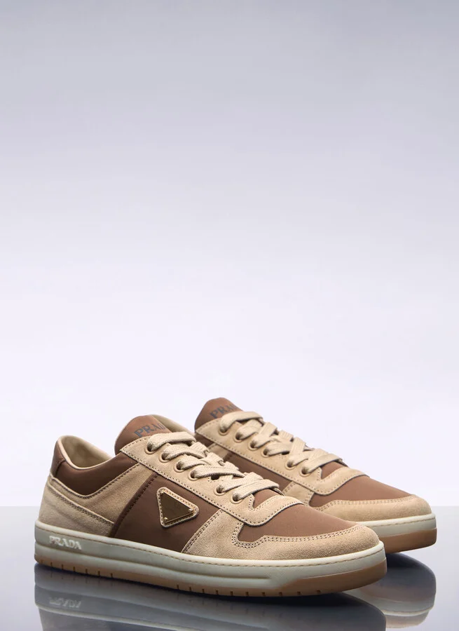 Prada Downtown Sneakers - Woman Sneakers Beige Eu - 36 - Image 3