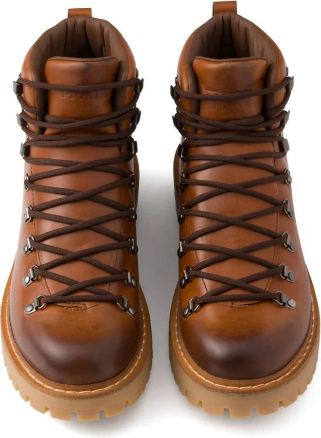Prada Lace-Up Ankle Boots - Image 5