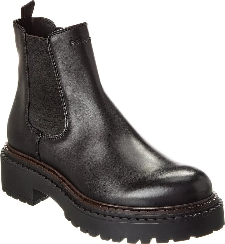 Prada Leather Bootie