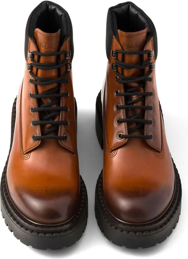Prada Leather Boots - Image 4