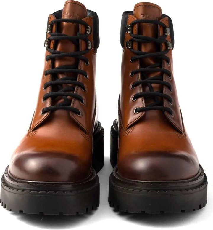 Prada Leather Boots - Image 5